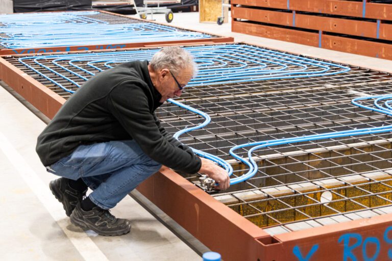 Jan Verhoeven in hal